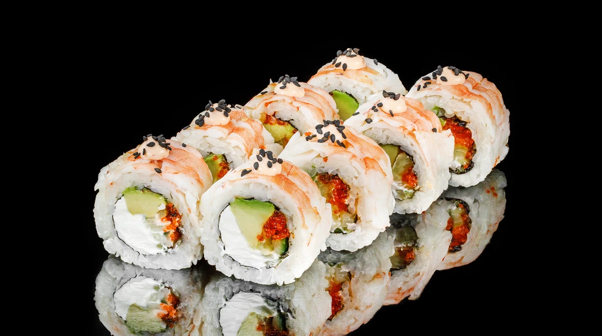 Страва Філадельфія з креветкою меню EatSushi в Кропивницькому Філадельфія з креветкою меню EatSushi в Кропивницькому