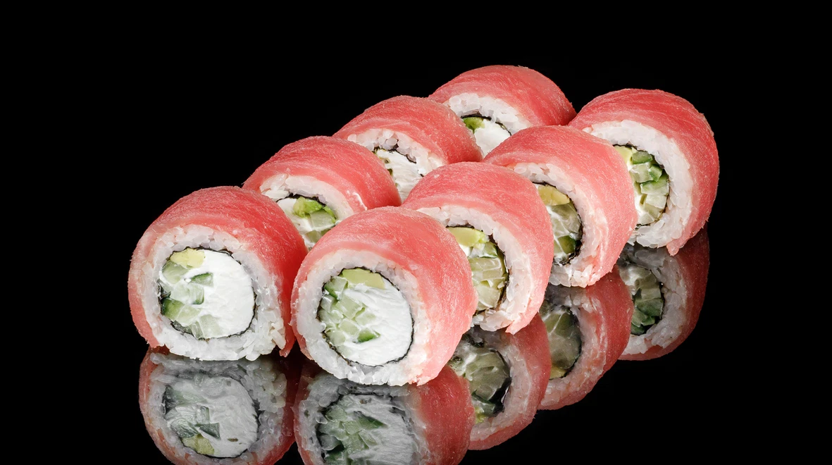 Страва Філадельфія з тунцем меню EatSushi в Борисполі Філадельфія з тунцем меню EatSushi в Борисполі