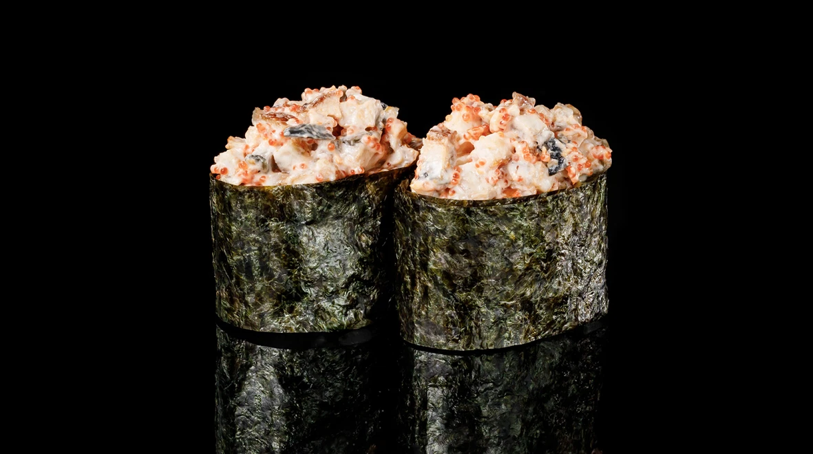 Страва Гункан з вугрем меню EatSushi в Броварах Гункан з вугрем меню EatSushi в Броварах