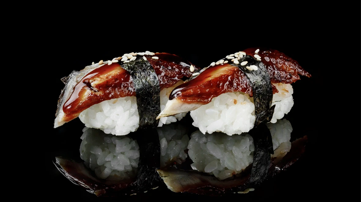 Страва Суші нігірі з вугрем меню EatSushi в Броварах Суші нігірі з вугрем меню EatSushi в Броварах