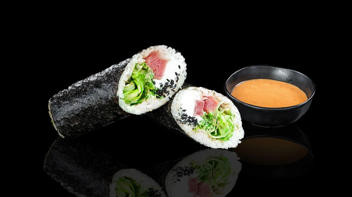 Страва Суші шаурма з тунцем меню EatSushi в Кропивницькому Суші шаурма з тунцем меню EatSushi в Кропивницькому