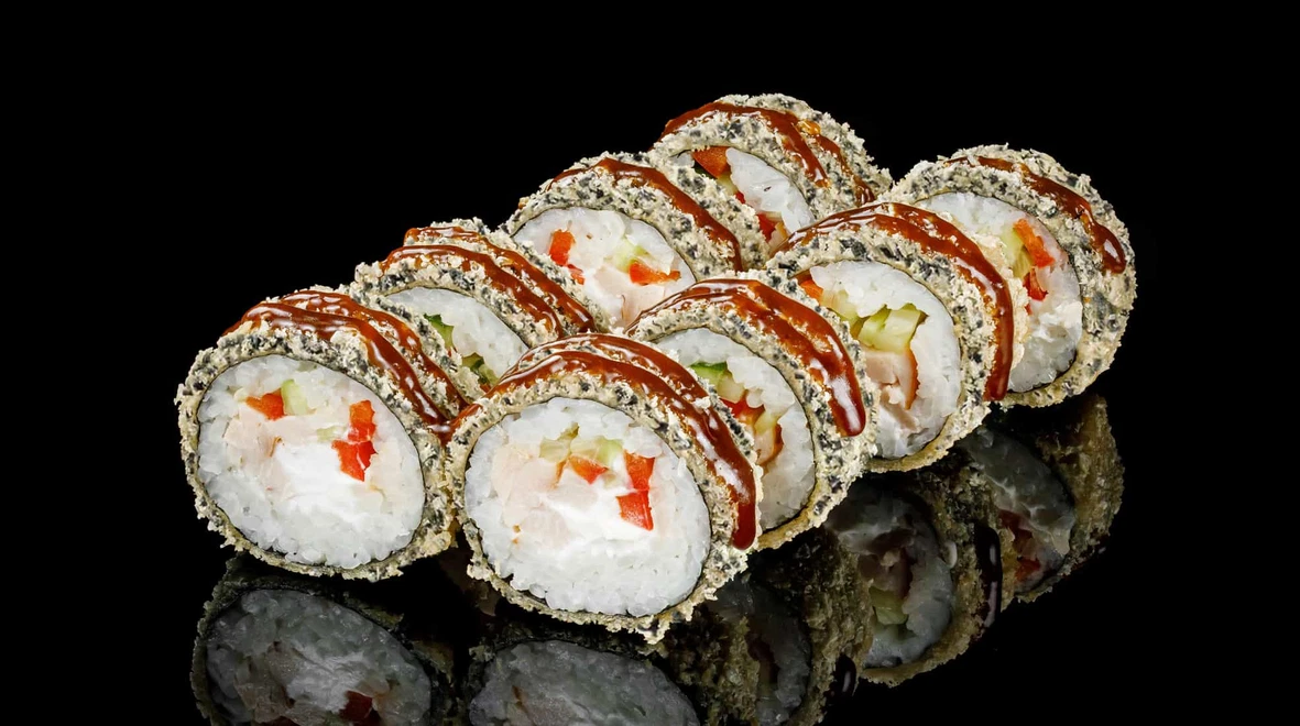 Страва Темпура рол з куркою меню EatSushi в Хмельницькому Темпура рол з куркою меню EatSushi в Хмельницькому